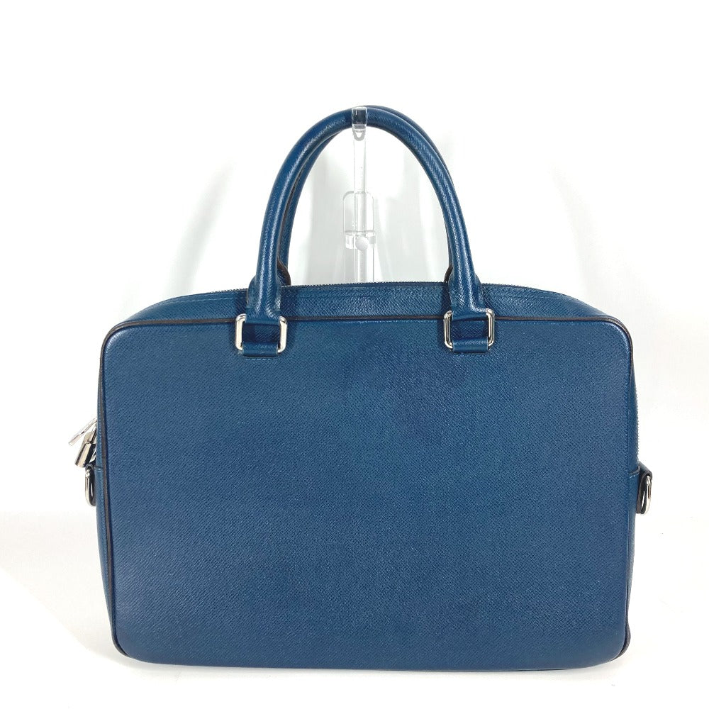 LOUIS VUITTON M32716 タイガ PDB ポルトドキュマン ビジネスPM ハンドバッグ カバン トートバッグ ブリーフケース ビジネスバッグ タイガレザー メンズ オセアン ネイビー - brandshop-reference