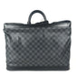 Louis Vuitton N41161 Damier Graphite Grimo Travel Bag Travel Bag Handbag Bag Boston Bag Damier Graphite Canvas Lelaki Hitam