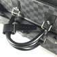 Louis Vuitton N41161 Damier Graphite Grimo Travel Bag Travel Bag Handbag Bag Boston Bag Damier Graphite Canvas Lelaki Hitam