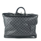 Louis Vuitton N41161 Damier Graphite Grimo Travel Bag Travel Bag Handbag Bag Boston Bag Damier Graphite Canvas Lelaki Hitam