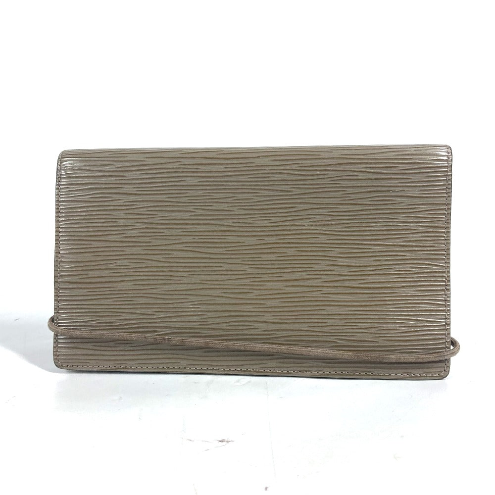 LOUIS VUITTON R2018C エピ アジェンダ オリゾンタル エラスティック システム手帳 ステーショナリー 2つ折り  手帳カバー エピレザー ユニセックス グレージュ - brandshop-reference