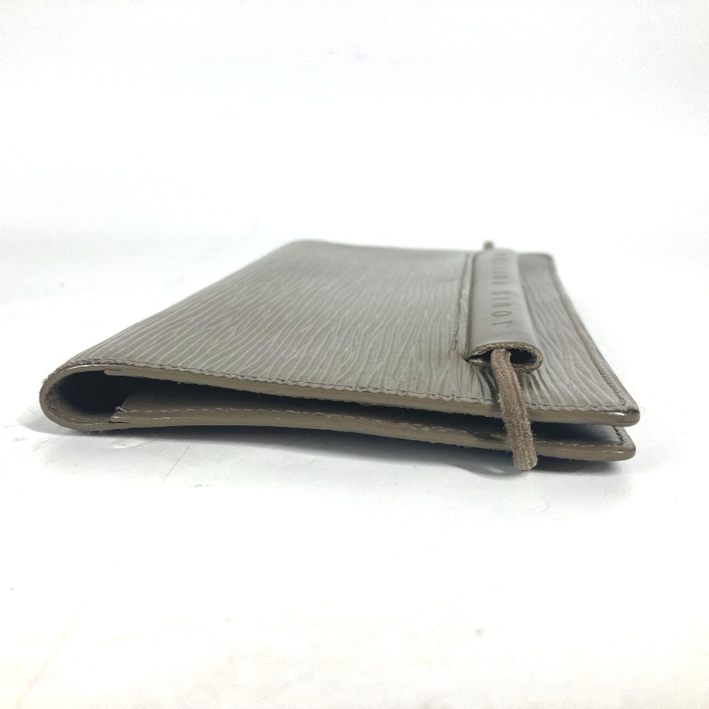 LOUIS VUITTON R2018C エピ アジェンダ オリゾンタル エラスティック システム手帳 ステーショナリー 2つ折り  手帳カバー エピレザー ユニセックス グレージュ - brandshop-reference