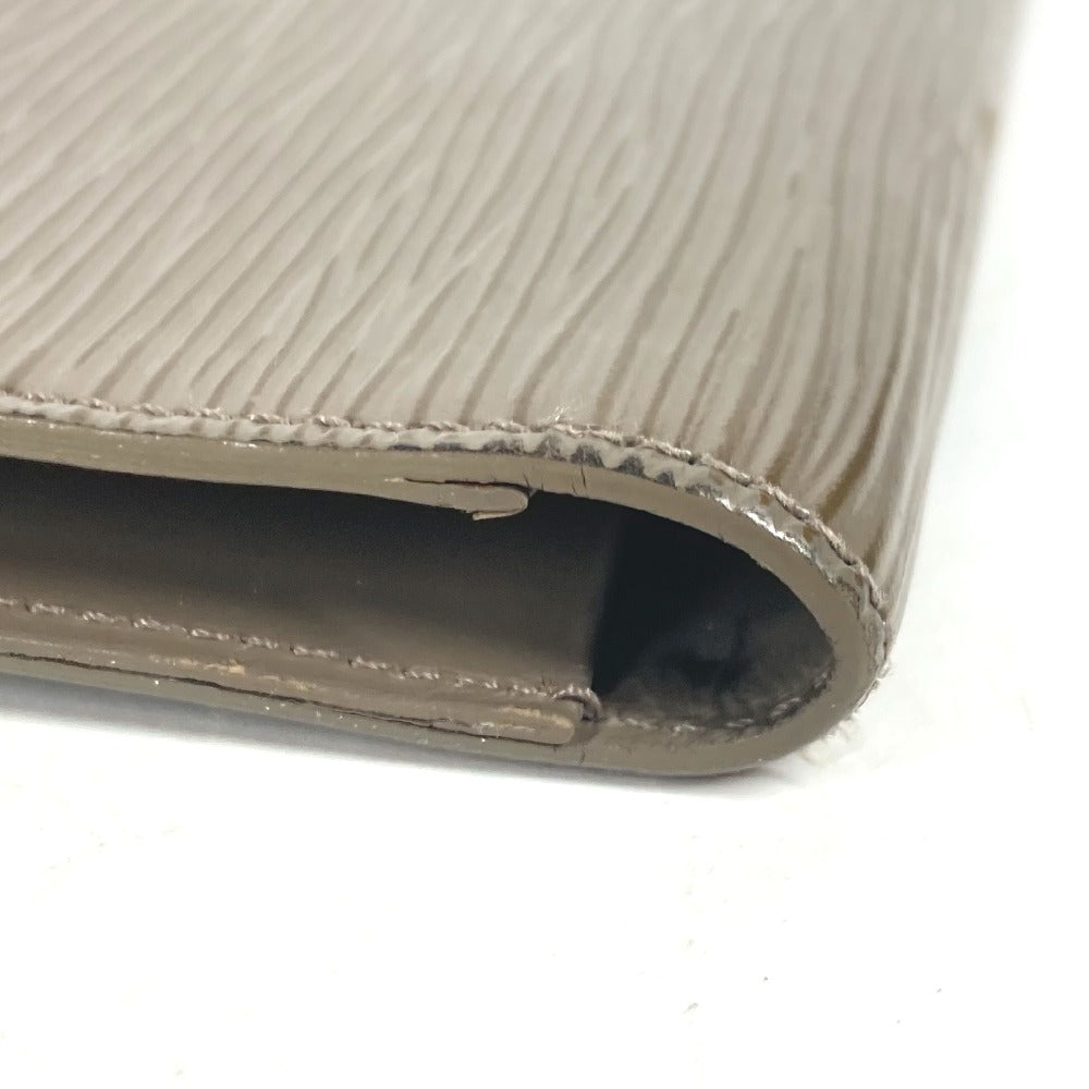 LOUIS VUITTON R2018C エピ アジェンダ オリゾンタル エラスティック システム手帳 ステーショナリー 2つ折り  手帳カバー エピレザー ユニセックス グレージュ - brandshop-reference