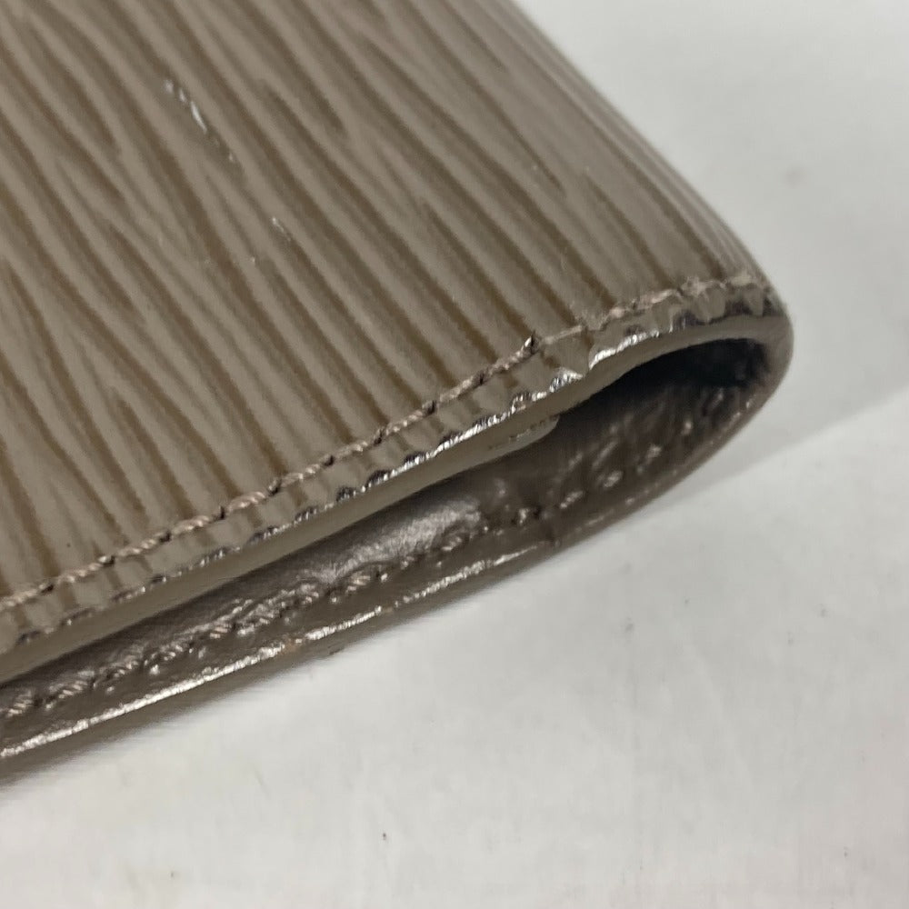 LOUIS VUITTON R2018C エピ アジェンダ オリゾンタル エラスティック システム手帳 ステーショナリー 2つ折り  手帳カバー エピレザー ユニセックス グレージュ - brandshop-reference