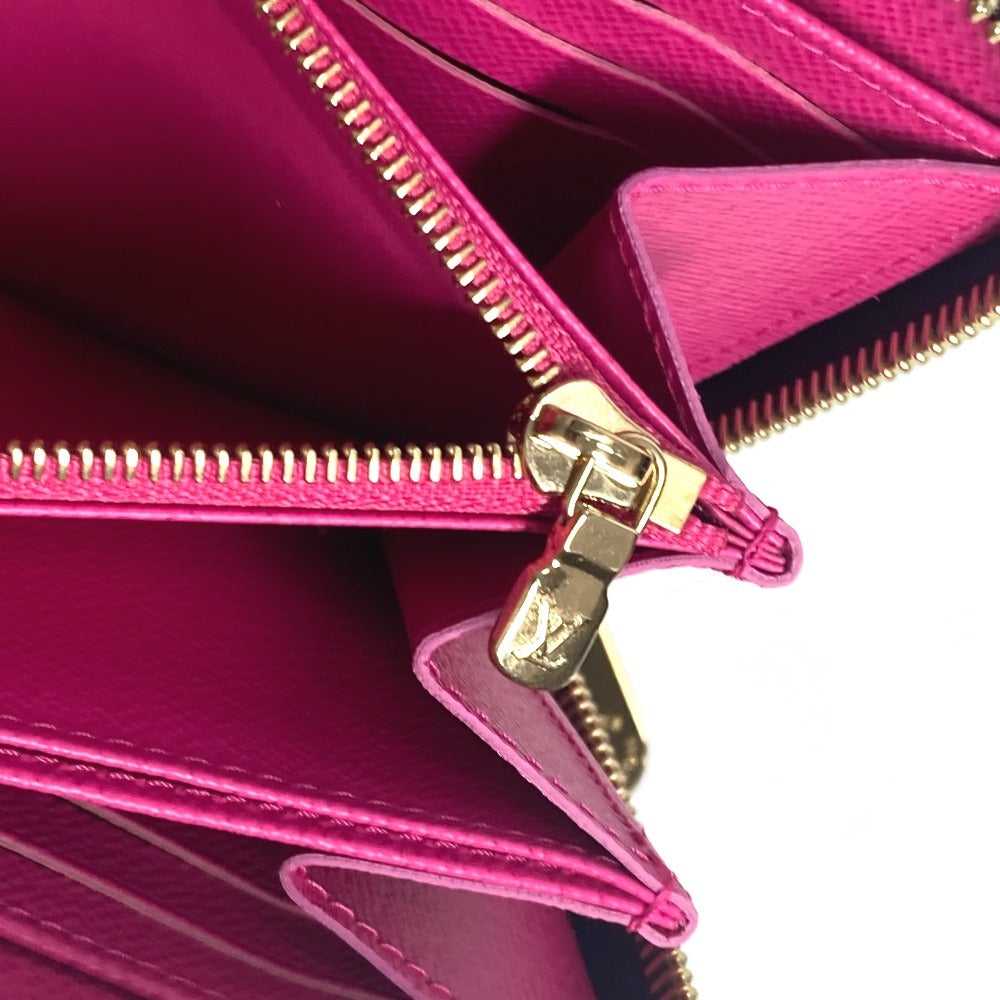 LOUIS VUITTON M14162 LV × TM Monogram Japan Limited Takashi Murakami Zippy Wallet Long Wallet Round Zipper Long Wallet Monogram Canvas Unisex Brown