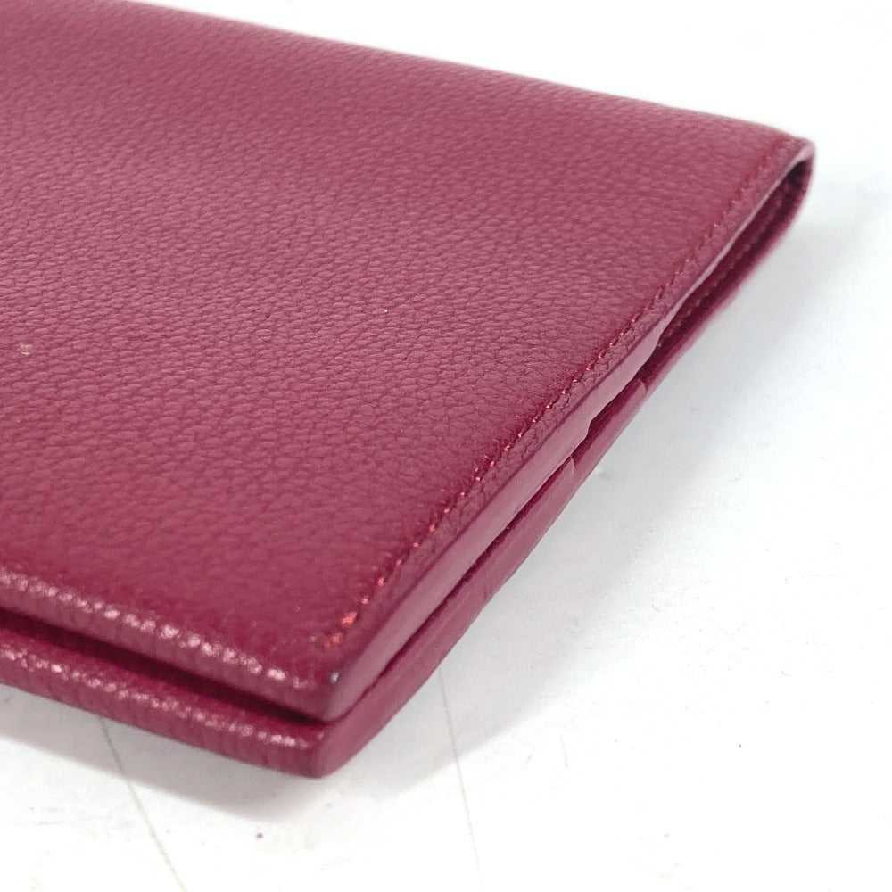 LOUIS VUITTON ロゴ ブックカバー 本 ステーショナリー ケース ノートカバー レザー レディース パープル系 - brandshop-reference