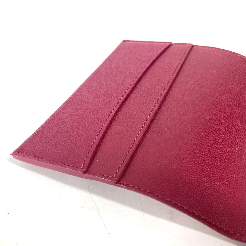 LOUIS VUITTON ロゴ ブックカバー 本 ステーショナリー ケース ノートカバー レザー レディース パープル系 - brandshop-reference