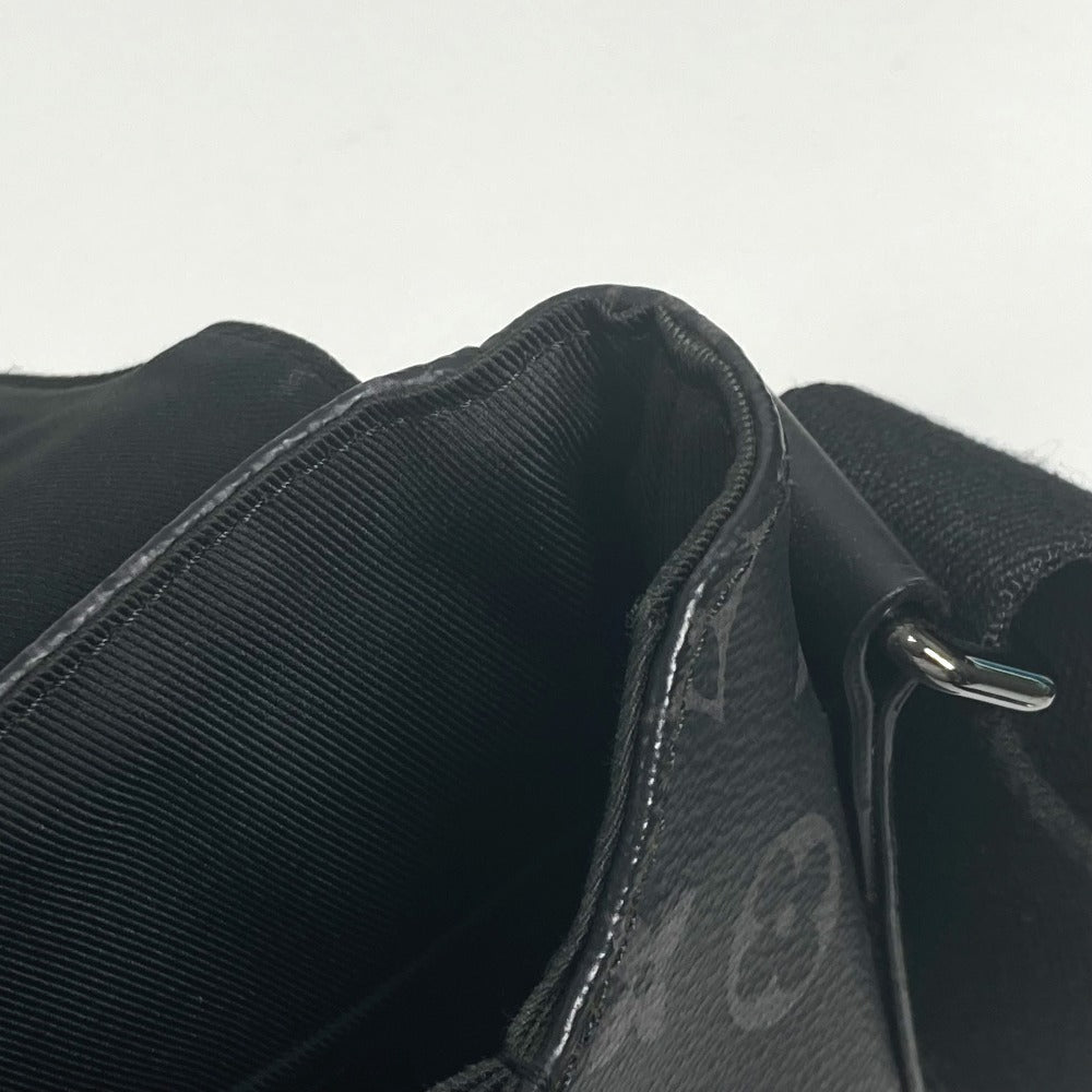 LOUIS VUITTON M45272 モノグラムエクリプス ディストリクトPM カバン フラップ 斜め掛け ショルダーバッグ モノグラムエクリプスキャンバス ユニセックス ブラック - brandshop-reference