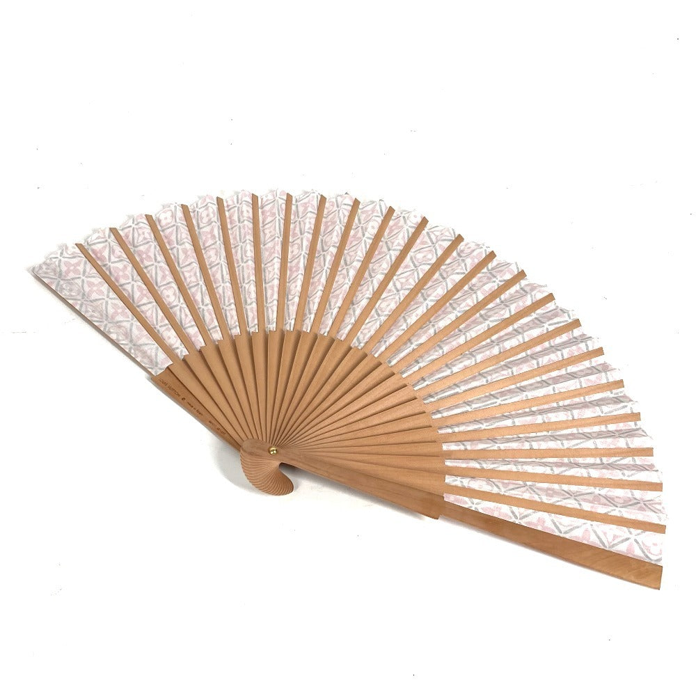 LOUIS VUITTON GI0911 LV バイザプール エヴァンタイユ 扇子 インテリア 雑貨 コットン レディース ピンク - brandshop-reference