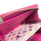 Louis Vuitton M14144 Jepun Limited Epi Takashi Murakami Lv × Tm Zippy Coin Purse Wallet Coin Purse Round Zipper Coin Case Epi Ladies Ladies Cute Pink Pink Pink Pink Pink Pink