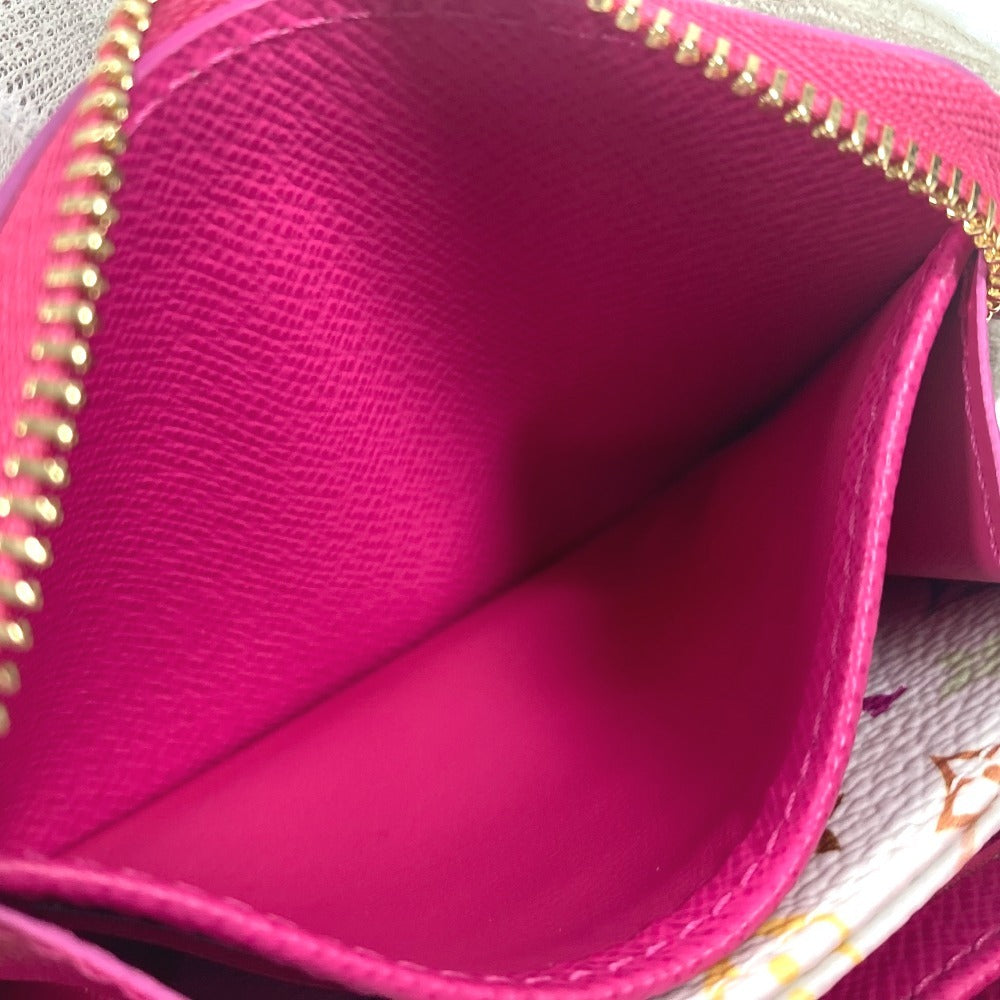 Louis Vuitton M14144 Jepun Limited Epi Takashi Murakami Lv × Tm Zippy Coin Purse Wallet Coin Purse Round Zipper Coin Case Epi Ladies Ladies Cute Pink Pink Pink Pink Pink Pink