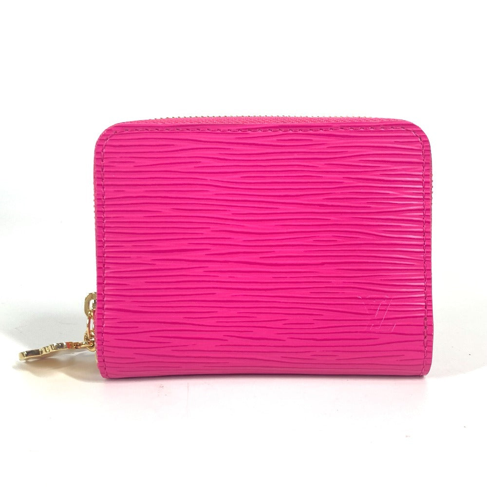Louis Vuitton M14144 Jepun Limited Epi Takashi Murakami Lv × Tm Zippy Coin Purse Wallet Coin Purse Round Zipper Coin Case Epi Ladies Ladies Cute Pink Pink Pink Pink Pink Pink