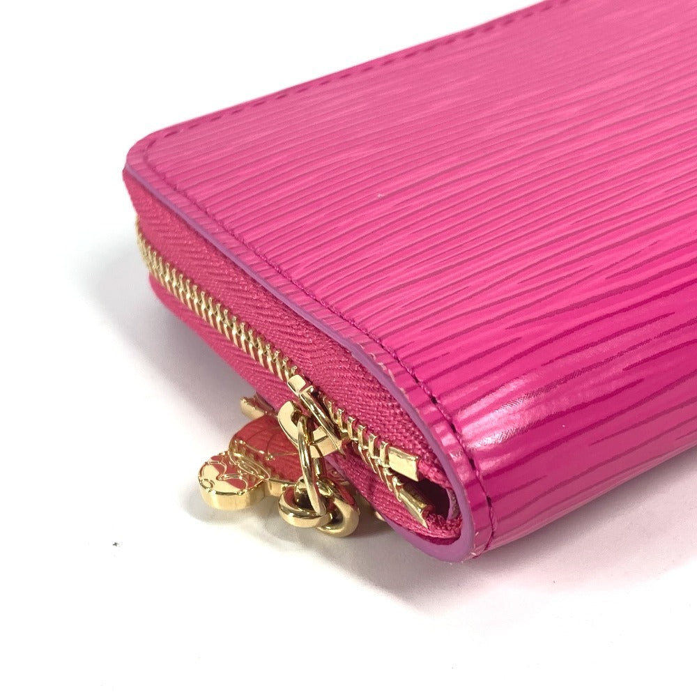 Louis Vuitton M14144 Jepun Limited Epi Takashi Murakami Lv × Tm Zippy Coin Purse Wallet Coin Purse Round Zipper Coin Case Epi Ladies Ladies Cute Pink Pink Pink Pink Pink Pink