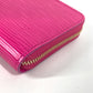 Louis Vuitton M14144 Jepun Limited Epi Takashi Murakami Lv × Tm Zippy Coin Purse Wallet Coin Purse Round Zipper Coin Case Epi Ladies Ladies Cute Pink Pink Pink Pink Pink Pink