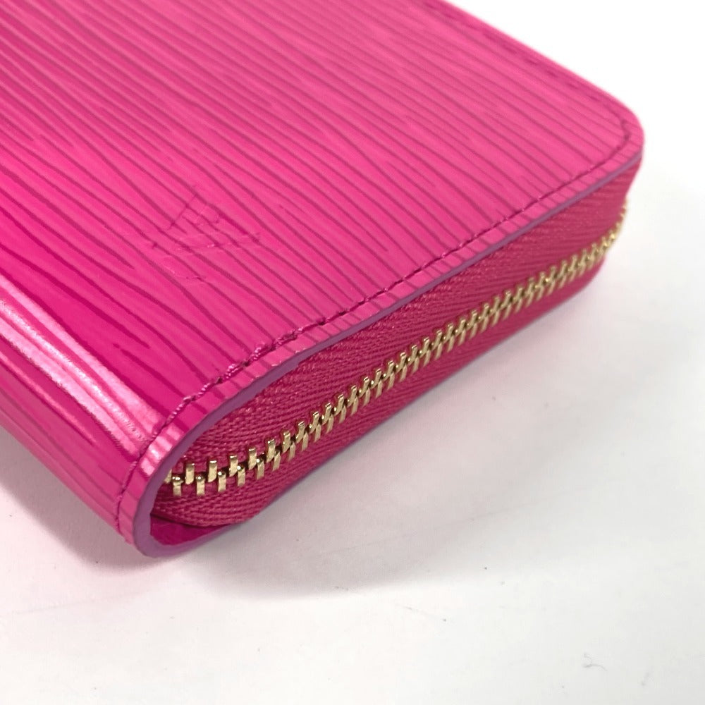 Louis Vuitton M14144 Jepun Limited Epi Takashi Murakami Lv × Tm Zippy Coin Purse Wallet Coin Purse Round Zipper Coin Case Epi Ladies Ladies Cute Pink Pink Pink Pink Pink Pink