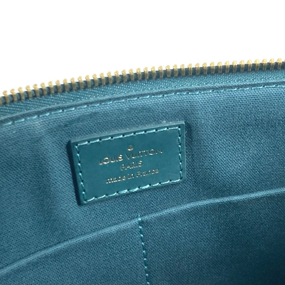 LOUIS VUITTON N41310 ダミエカラー モジュール 2WAYバッグ クラッチバッグ カバン セカンドバッグ ショルダーバッグ PVC/レザー ユニセックス シアン グリーン - brandshop-reference