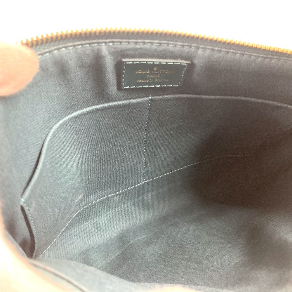 LOUIS VUITTON N41310 ダミエカラー モジュール 2WAYバッグ クラッチバッグ カバン セカンドバッグ ショルダーバッグ PVC/レザー ユニセックス シアン グリーン - brandshop-reference