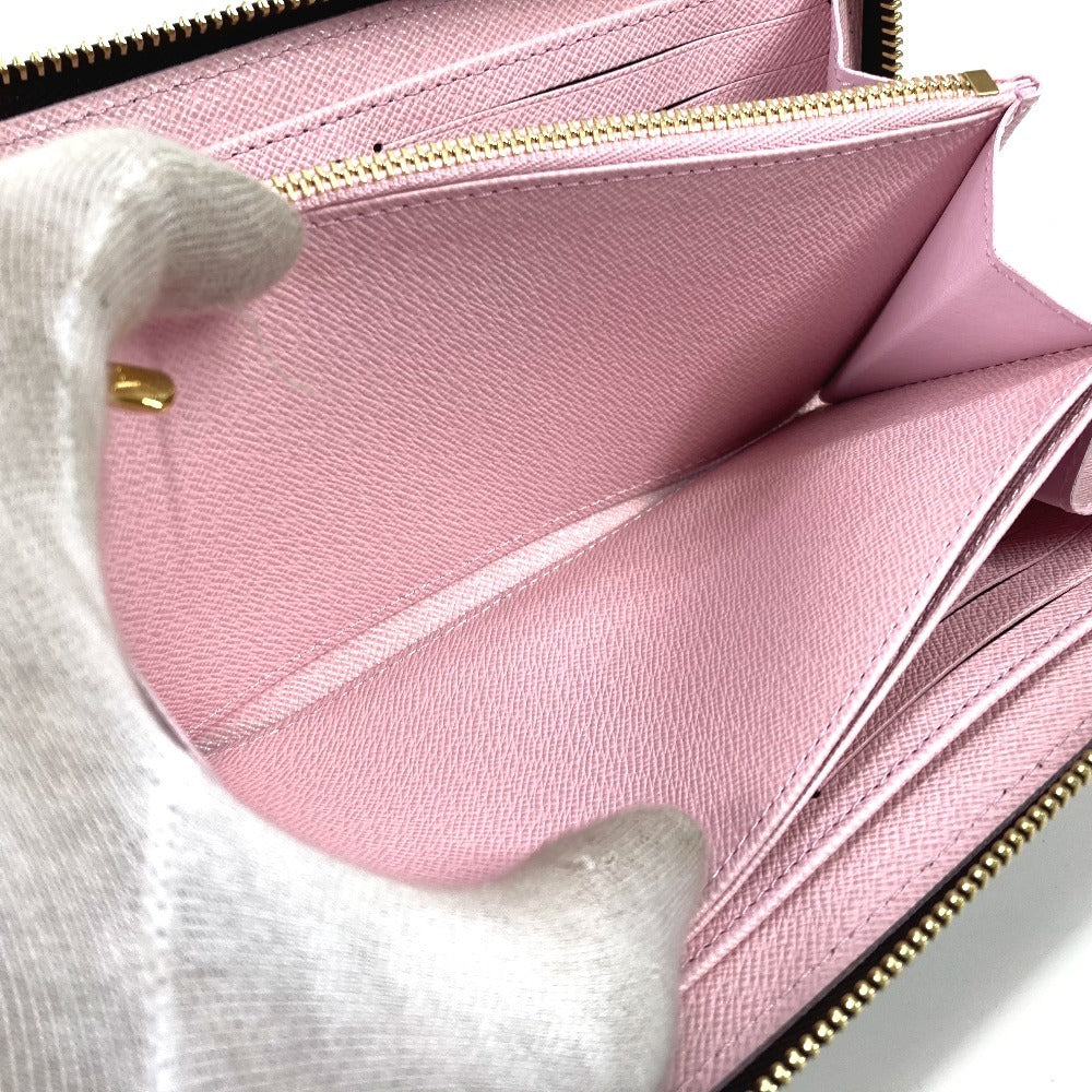 LOUIS VUITTON M13433 村上隆 モノグラム LV × TM ジッピー・ウォレット チェリーブロッサム  桜 ラウンドファスナー 長財布 モノグラムキャンバス レディース ブラウン - brandshop-reference