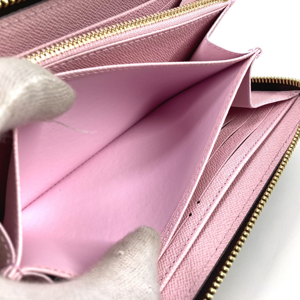 LOUIS VUITTON M13433 村上隆 モノグラム LV × TM ジッピー・ウォレット チェリーブロッサム  桜 ラウンドファスナー 長財布 モノグラムキャンバス レディース ブラウン - brandshop-reference