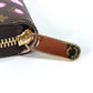 LOUIS VUITTON M13433 村上隆 モノグラム LV × TM ジッピー・ウォレット チェリーブロッサム 桜 ラウンドファスナー 長財布 モノグラムキャンバス レディース ブラウン - brandshop-reference