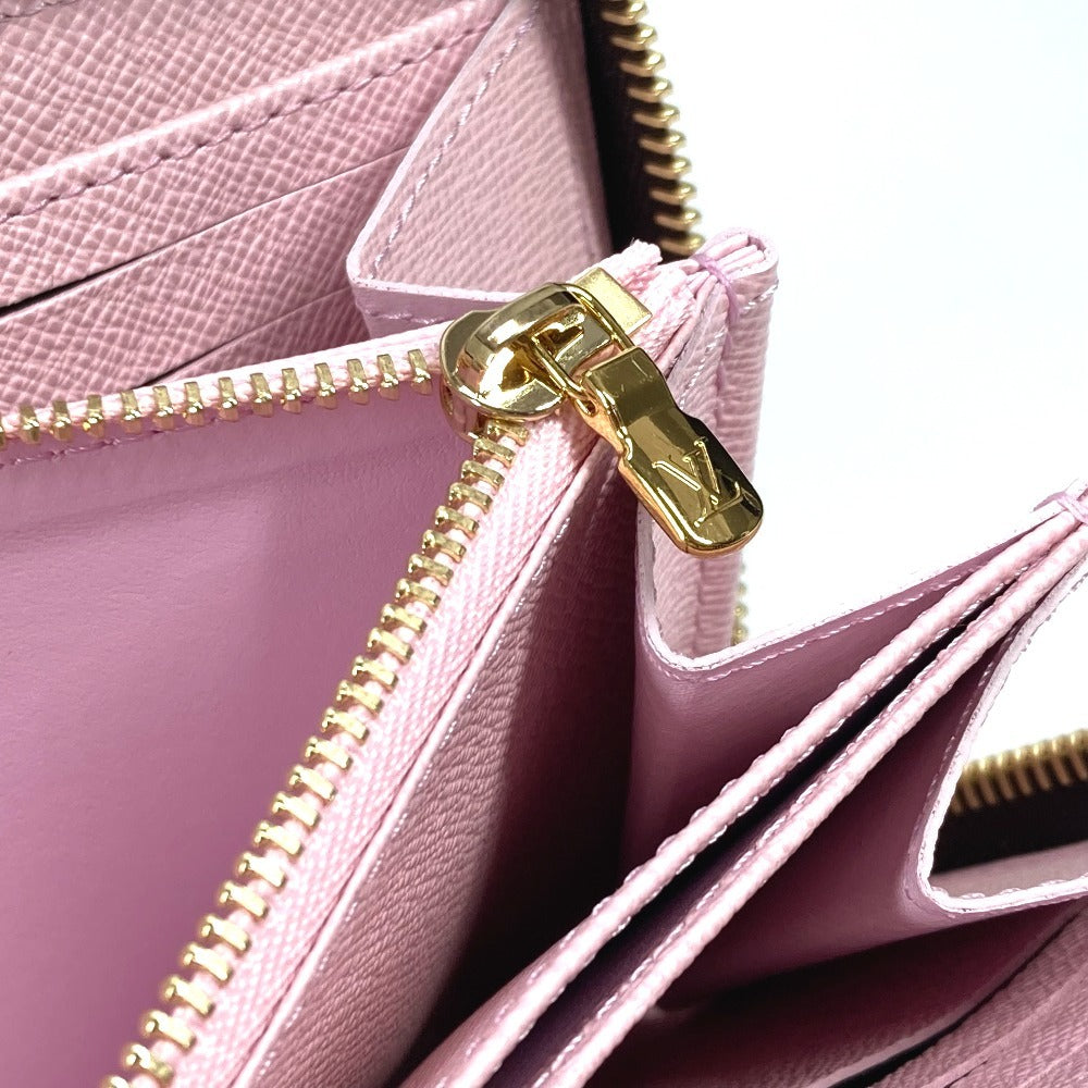 LOUIS VUITTON M13433 村上隆 モノグラム LV × TM ジッピー・ウォレット チェリーブロッサム 桜 ラウンドファスナー 長財布 モノグラムキャンバス レディース ブラウン - brandshop-reference