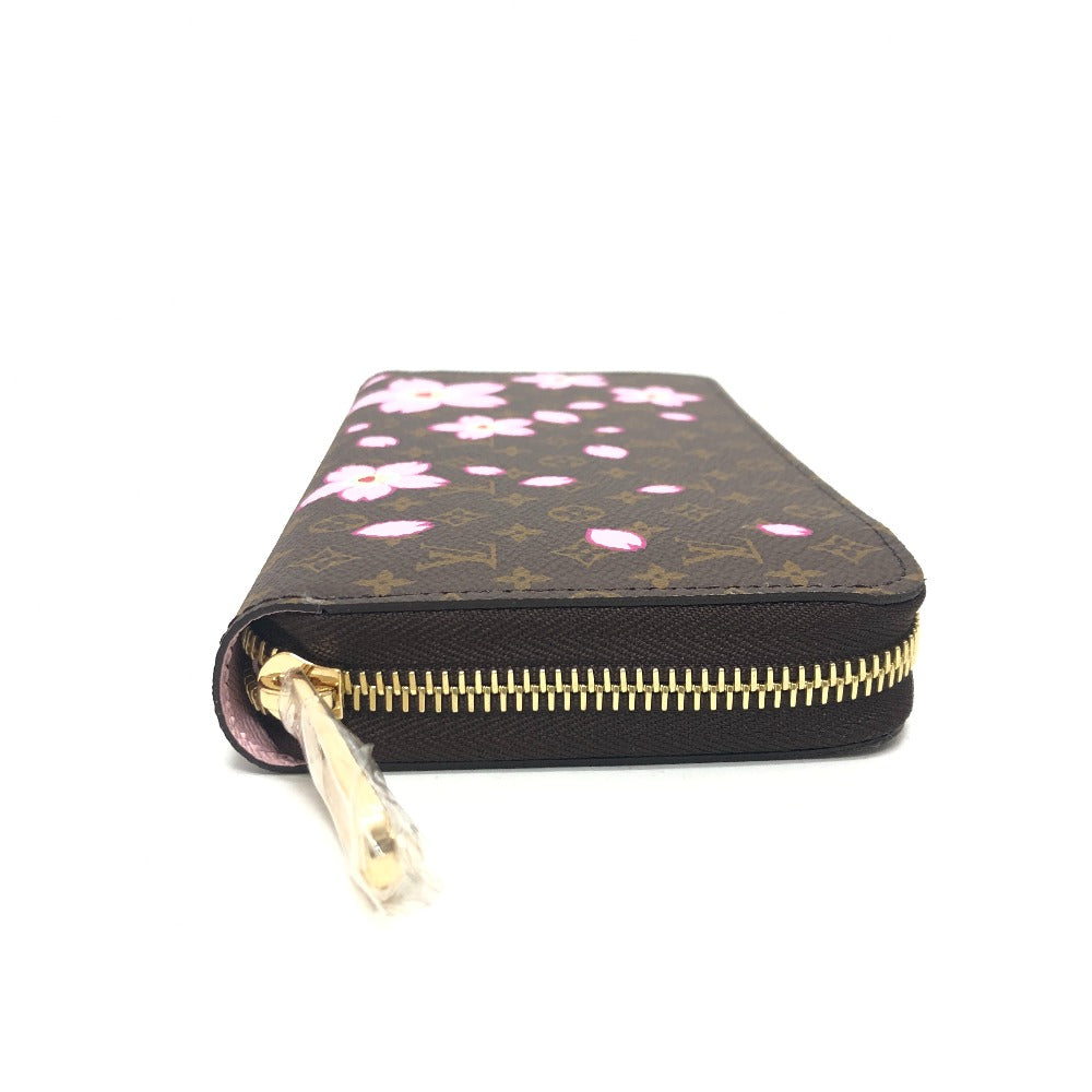 LOUIS VUITTON M13433 Murakami Takashi Monogram LV x TM Zippy Wallet Cherry Blossom Long Wallet Wallet Long Wallet MonogramCanvas Brown/GoldHardware Used