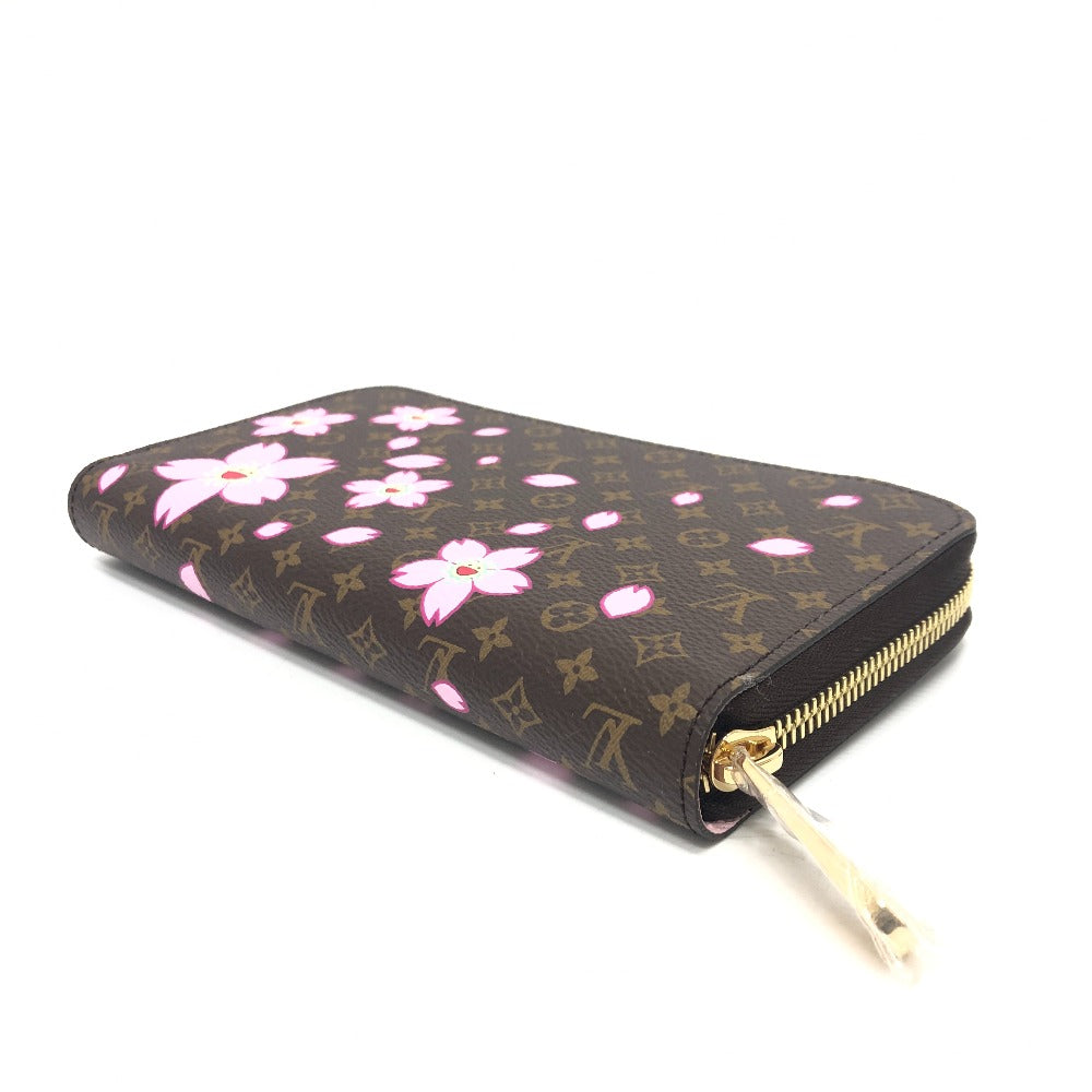 LOUIS VUITTON M13433 Murakami Takashi Monogram LV x TM Zippy Wallet Cherry Blossom Long Wallet Wallet Long Wallet MonogramCanvas Brown/GoldHardware Used