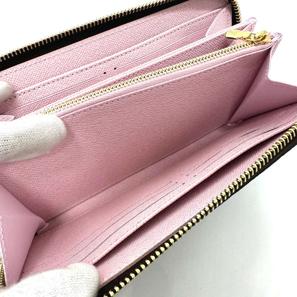 LOUIS VUITTON M13433 村上隆 モノグラム LV × TM ジッピー・ウォレット チェリーブロッサム 長財布 モノグラムキャンバス レディース ブラウン - brandshop-reference