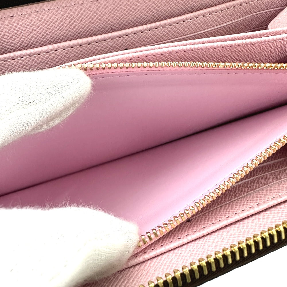 LOUIS VUITTON M13433 村上隆 モノグラム LV × TM ジッピー・ウォレット チェリーブロッサム 長財布 モノグラムキャンバス レディース ブラウン - brandshop-reference