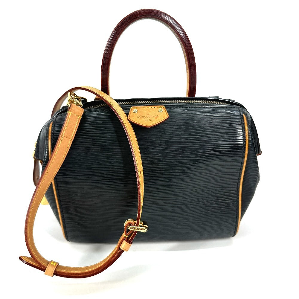 LOUIS VUITTON M93248 エピ ドッグBB 2WAYバッグ ミニボストンバッグ ハンドバッグ カバン ショルダーバッグ エピレザー レディース ノワール ブラック - brandshop-reference