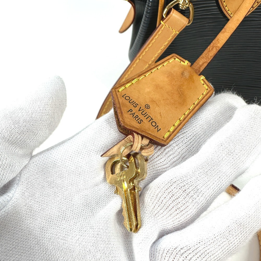 LOUIS VUITTON M93248 エピ ドッグBB 2WAYバッグ ミニボストンバッグ ハンドバッグ カバン ショルダーバッグ エピレザー レディース ノワール ブラック - brandshop-reference