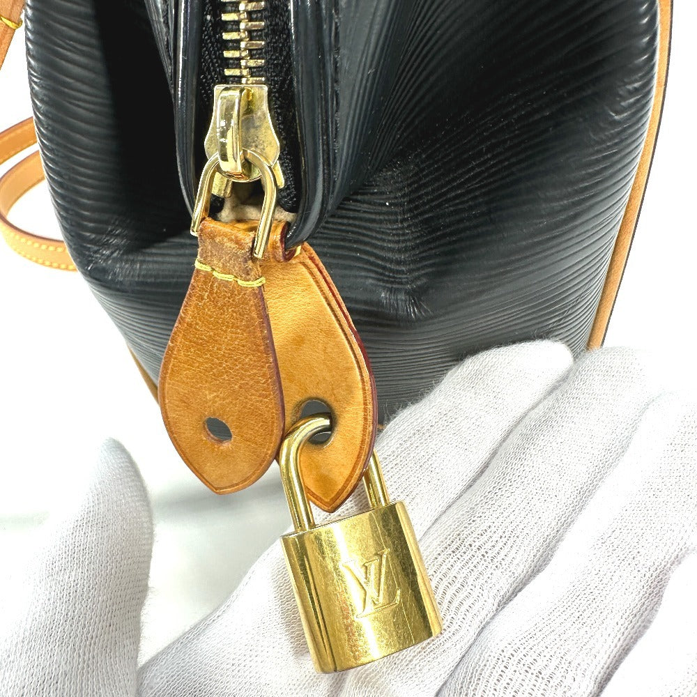 LOUIS VUITTON M93248 エピ ドッグBB 2WAYバッグ ミニボストンバッグ ハンドバッグ カバン ショルダーバッグ エピレザー レディース ノワール ブラック - brandshop-reference