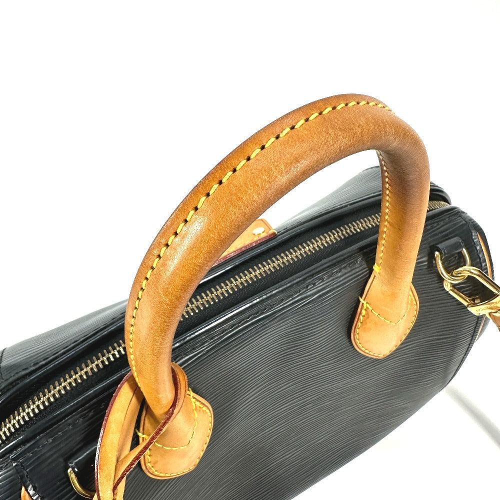 LOUIS VUITTON M93248 エピ ドッグBB 2WAYバッグ ミニボストンバッグ ハンドバッグ カバン ショルダーバッグ エピレザー レディース ノワール ブラック - brandshop-reference