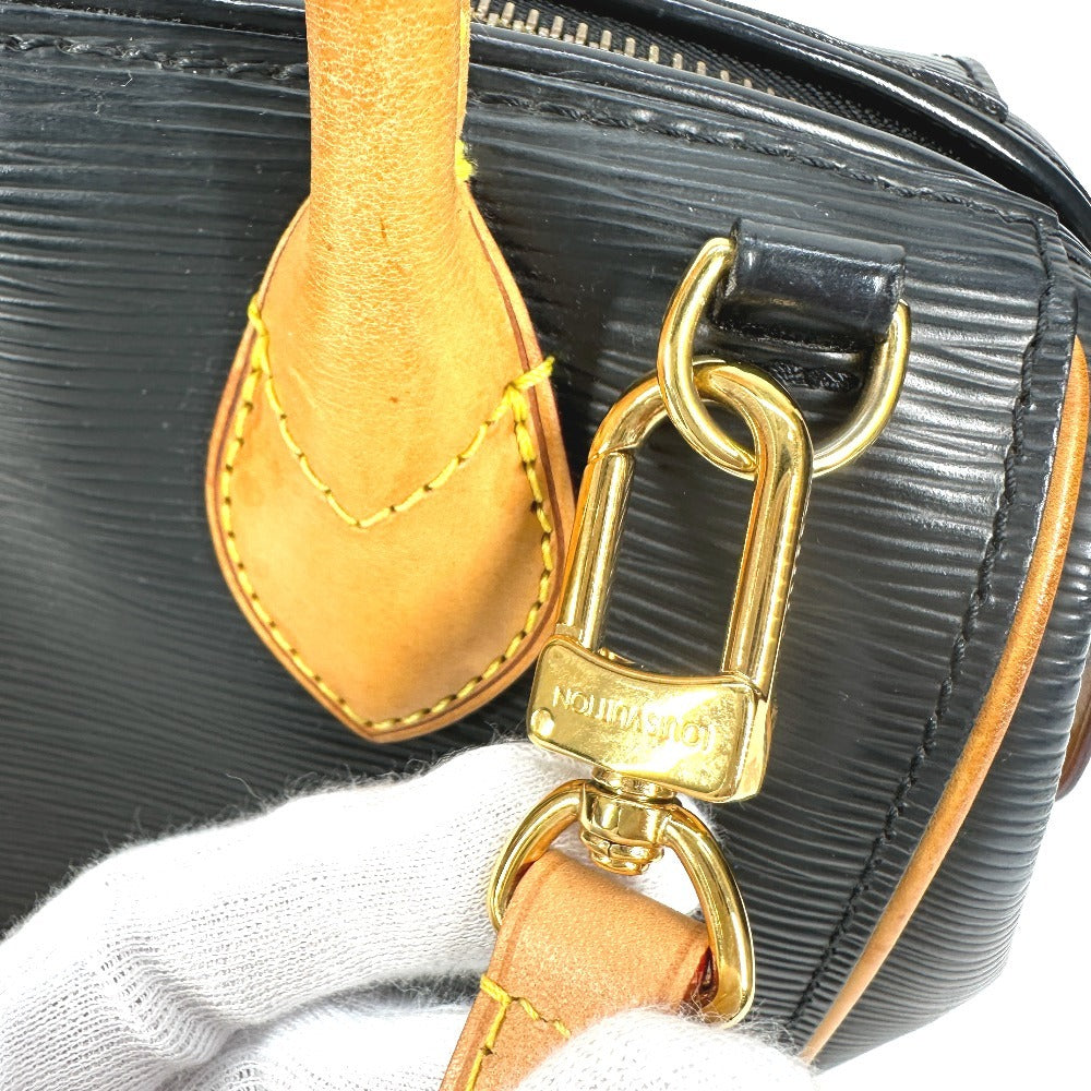 LOUIS VUITTON M93248 エピ ドッグBB 2WAYバッグ ミニボストンバッグ ハンドバッグ カバン ショルダーバッグ エピレザー レディース ノワール ブラック - brandshop-reference