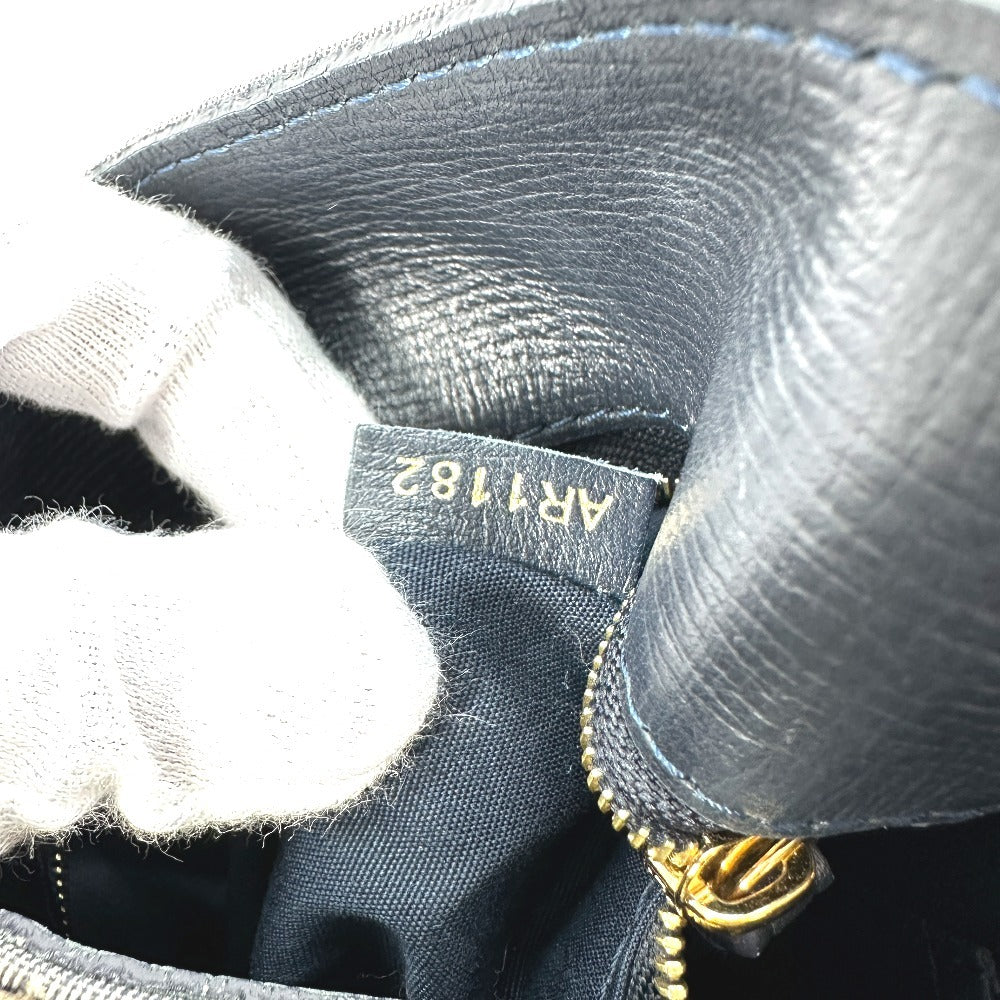 LOUIS VUITTON M40741 モノグラム・イディール ランデヴーMM 肩掛け トートバッグ カバン ショルダーバッグ モノグラムイディール レディース アンクル ブルー - brandshop-reference