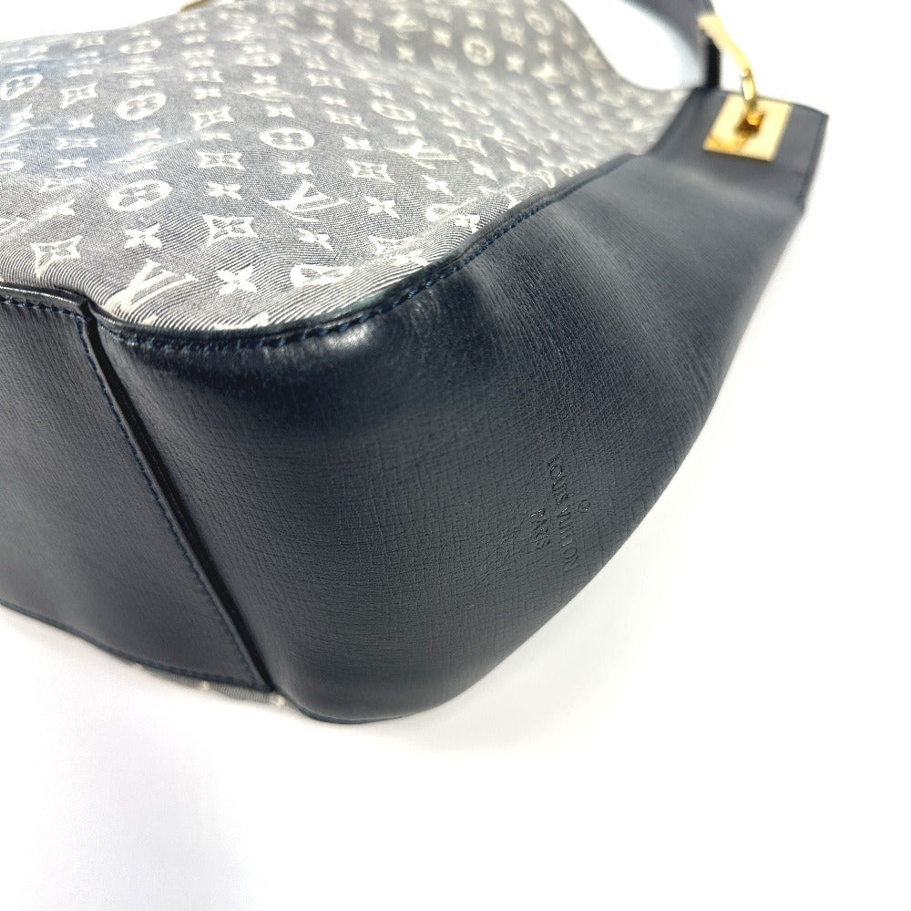 LOUIS VUITTON M40741 モノグラム・イディール ランデヴーMM 肩掛け トートバッグ カバン ショルダーバッグ モノグラムイディール レディース アンクル ブルー - brandshop-reference