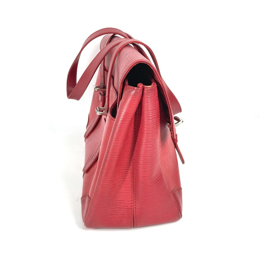 LOUIS VUITTON M5886E エピ セギュールMM 肩掛け トートバッグ フラップ ビジネスバッグ ショルダーバッグ エピレザー レディース カスティリアンレッド レッド - brandshop-reference