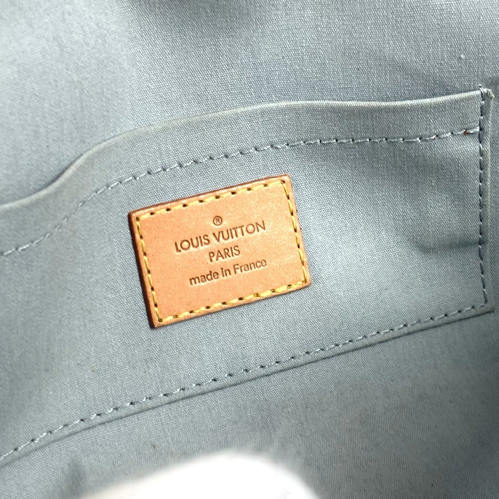 LOUIS VUITTON M91507 モノグラムヴェルニ マリブストリート フラップ カバン 肩掛け ショルダーバッグ モノグラムヴェルニ レディース ペルル ホワイト - brandshop-reference