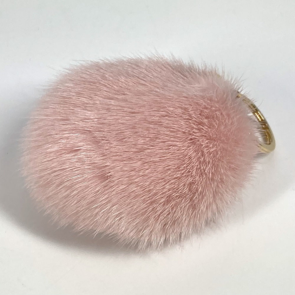 LOUIS VUITTON M68450 ビジューサック・ワイルドファー バッグチャーム キーホルダー ファー レディース ピンク - brandshop-reference