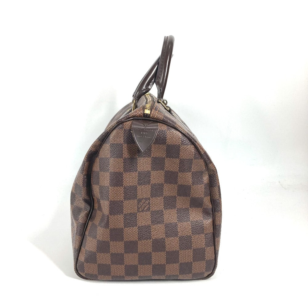 LOUIS VUITTON N41364 ダミエ スピーディ30 ミニボストンバッグ カバン ハンドバッグ ダミエキャンバス レディース エベヌ ブラウン - brandshop-reference