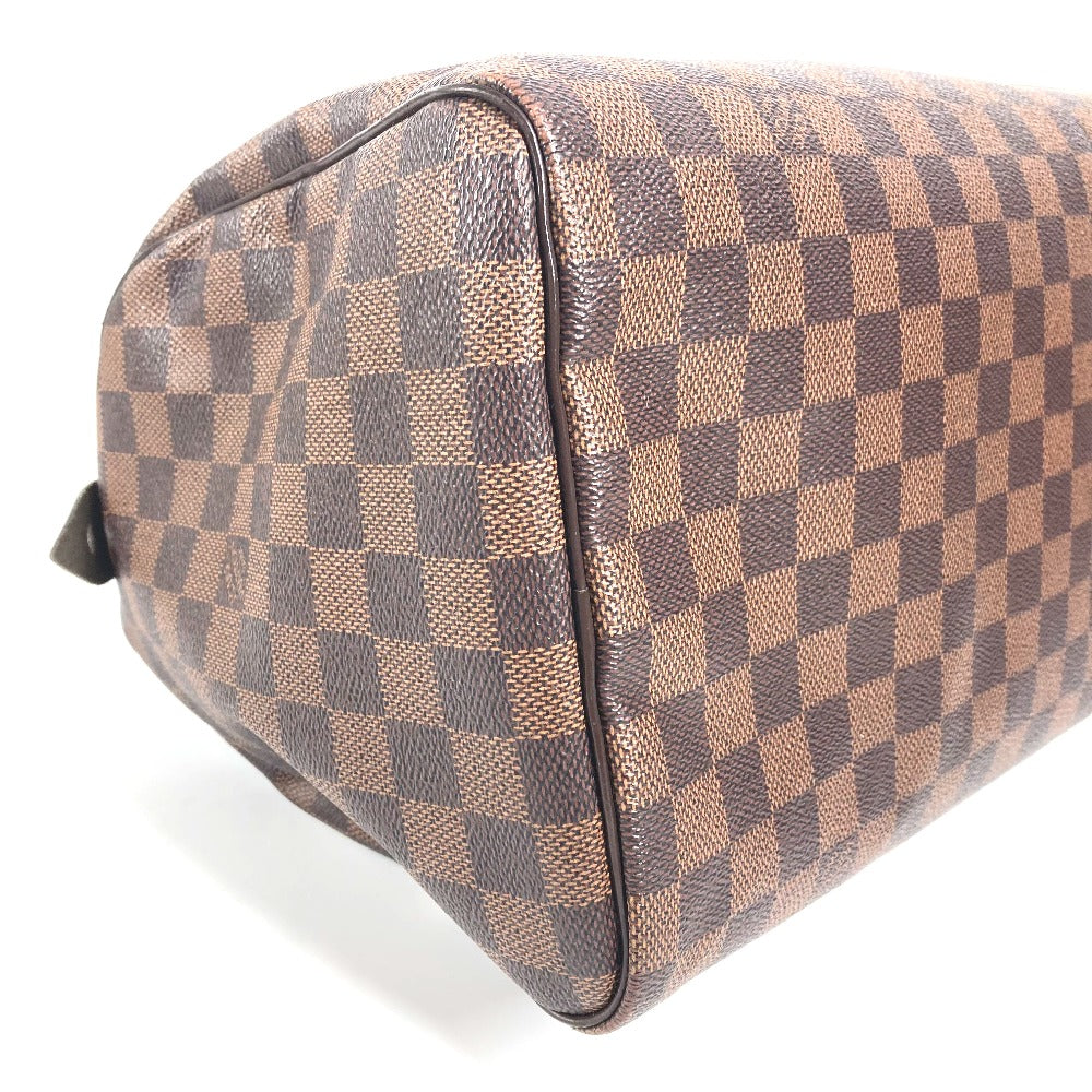 LOUIS VUITTON N41364 ダミエ スピーディ30 ミニボストンバッグ カバン ハンドバッグ ダミエキャンバス レディース エベヌ ブラウン - brandshop-reference