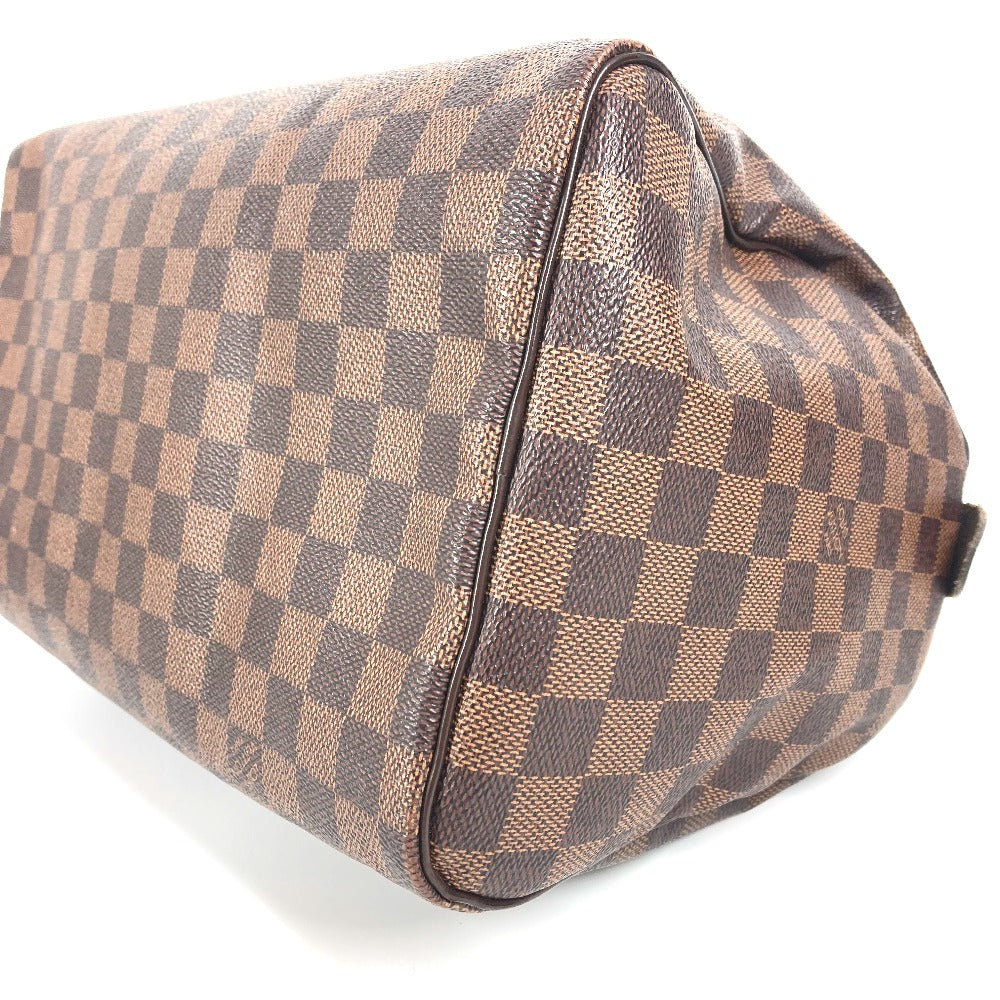 LOUIS VUITTON N41364 ダミエ スピーディ30 ミニボストンバッグ カバン ハンドバッグ ダミエキャンバス レディース エベヌ ブラウン - brandshop-reference