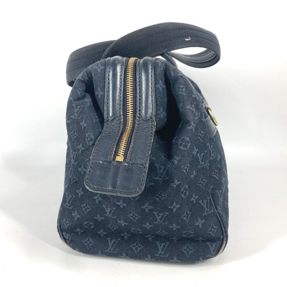 LOUIS VUITTON M92411 モノグラムミニ ジョセフィーヌGM 肩掛け カバン ボストンバッグ ショルダーバッグ モノグラムミニキャンバス レディース ネイビー - brandshop-reference