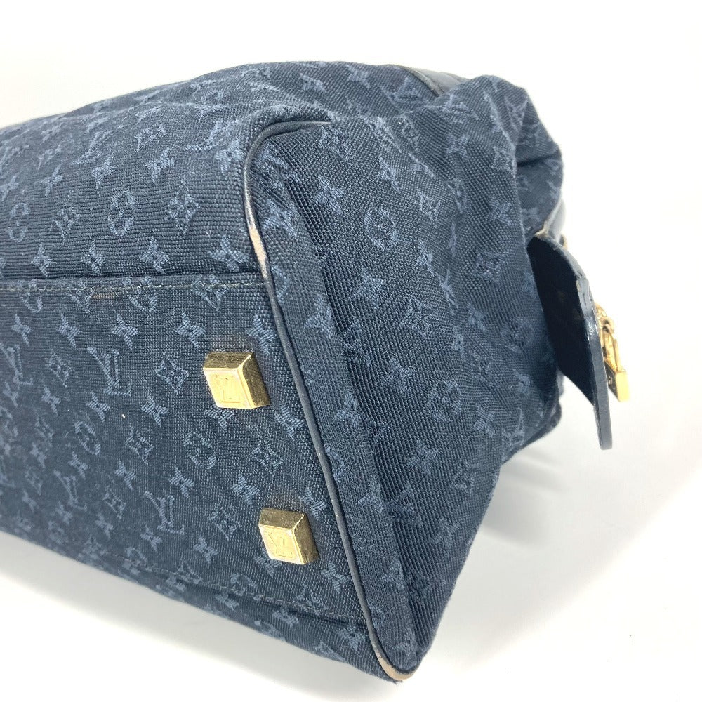 LOUIS VUITTON M92411 モノグラムミニ ジョセフィーヌGM 肩掛け カバン ボストンバッグ ショルダーバッグ モノグラムミニキャンバス レディース ネイビー - brandshop-reference