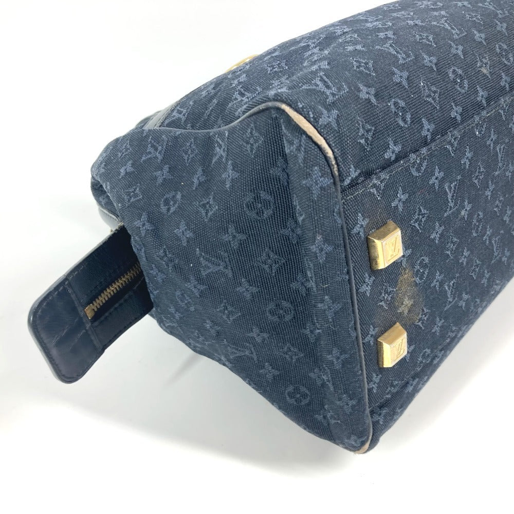 LOUIS VUITTON M92411 モノグラムミニ ジョセフィーヌGM 肩掛け カバン ボストンバッグ ショルダーバッグ モノグラムミニキャンバス レディース ネイビー - brandshop-reference