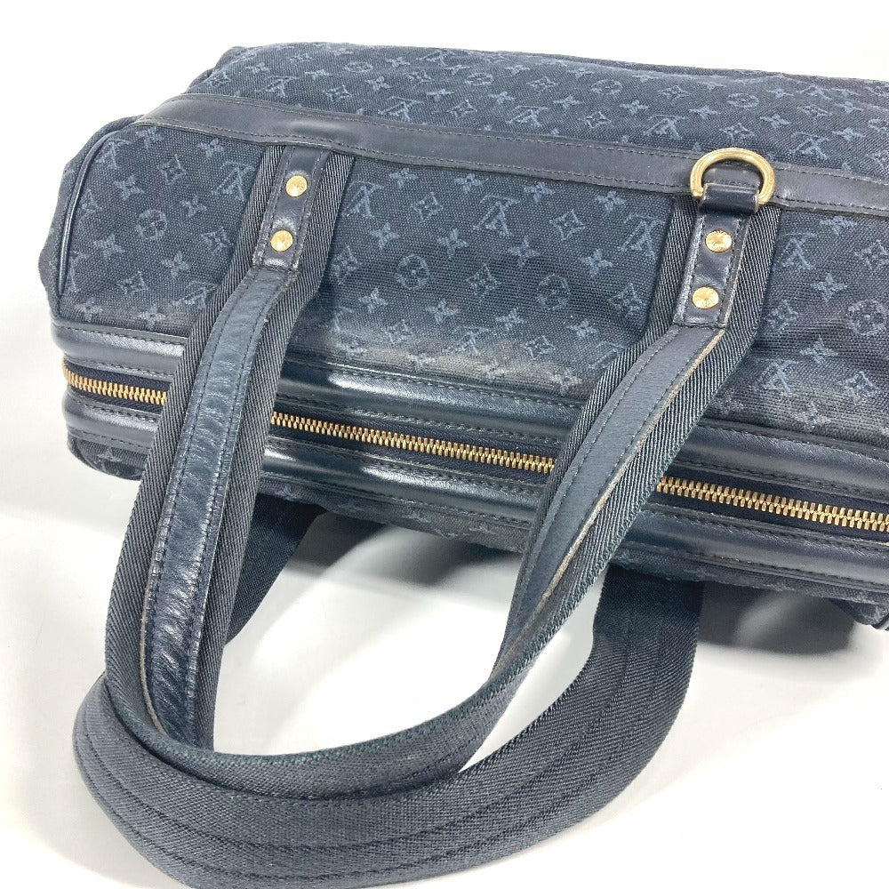 LOUIS VUITTON M92411 モノグラムミニ ジョセフィーヌGM 肩掛け カバン ボストンバッグ ショルダーバッグ モノグラムミニキャンバス レディース ネイビー - brandshop-reference