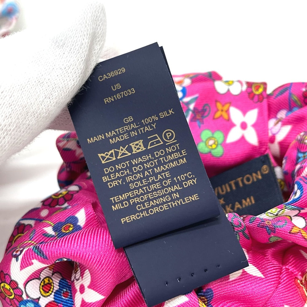 ルイヴィトン VUITTON シュシュ ヘアゴム 村上隆 コラボ サクラ 箱付き ルイヴィトン】村上隆コラボ 2点セット シュシュ 桜 ヘアゴム (Louis