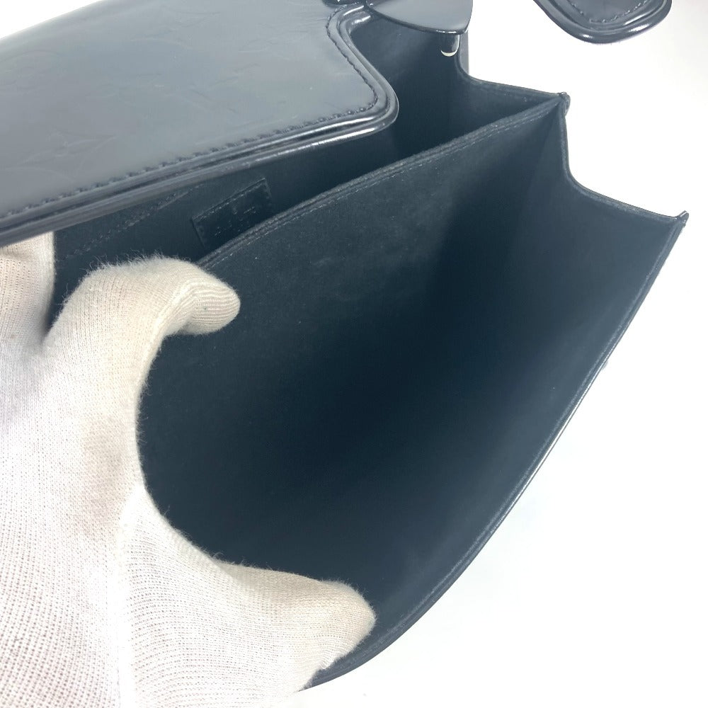 LOUIS VUITTON M92810 モノグラム・マット オプアート スクエアリー カバン 肩掛け ショルダーバッグ ハンドバッグ モノグラムマットレザー レディース ノワール ブラック - brandshop-reference