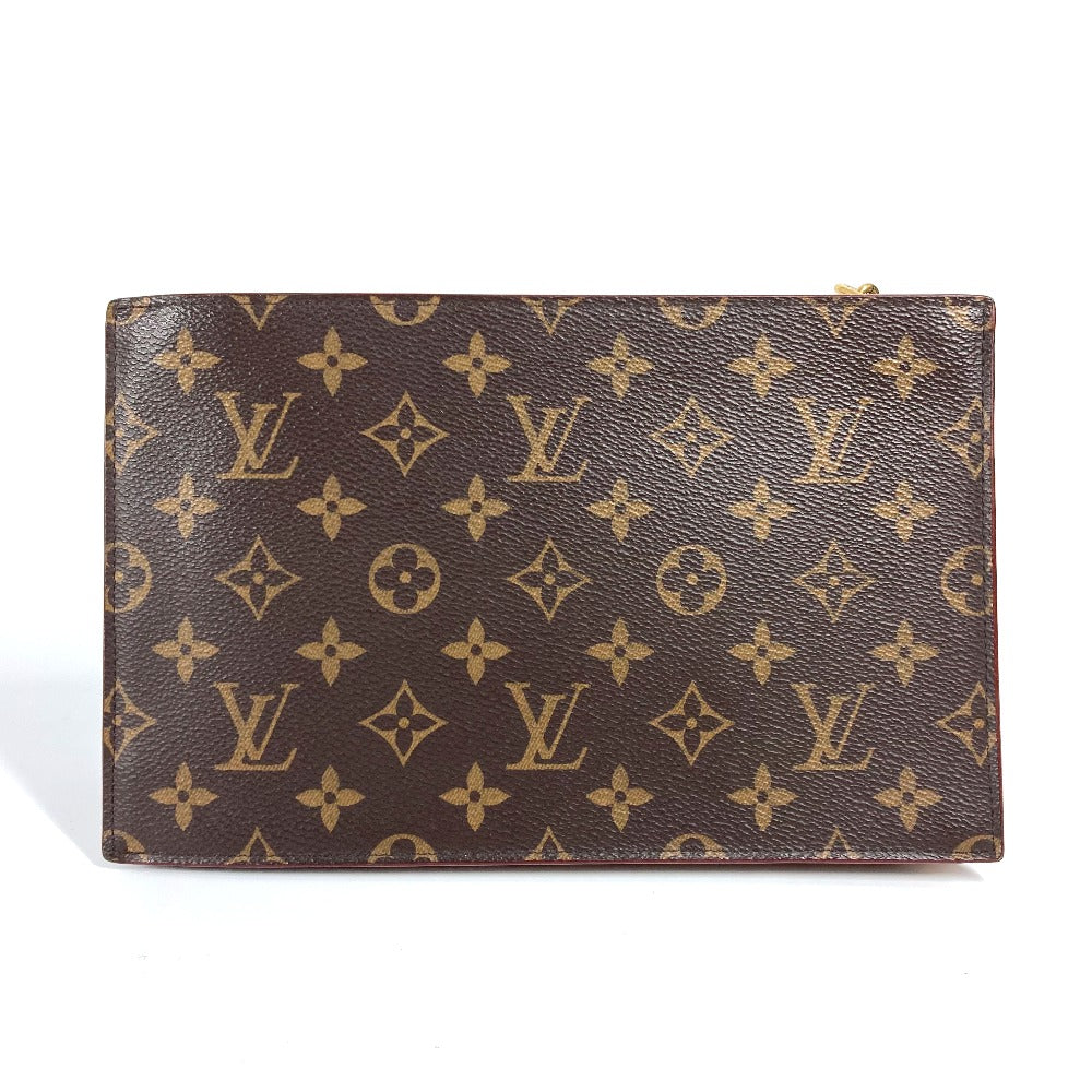 LOUIS VUITTON M55646 モノグラム チェーンクラッチ カバン ポーチ バッグ チェーン クラッチバッグ モノグラムキャンバス ユニセックス ブラウン - brandshop-reference