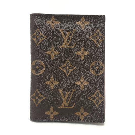 LOUIS VUITTON M64502 モノグラム クーベルテュール・パスポール NM パスポートカバー パスポートケース ケース パスポートケース モノグラムキャンバス レディース ブラウン